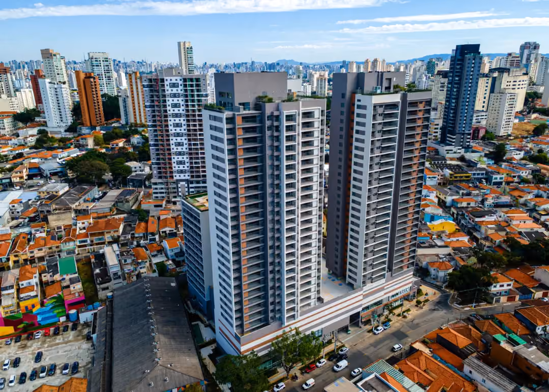 Vista Aérea Do Raízes Mooca Reserve Pronto, Na Rua José Zappi, 363, Entre A Mooca E A Vila Prudente.